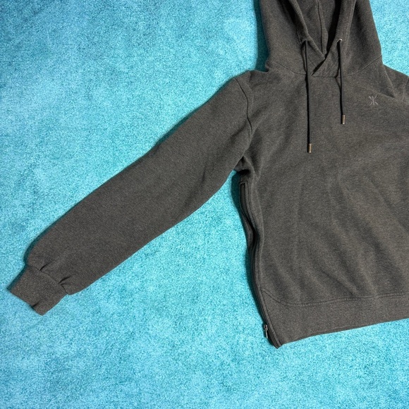 The Norwegian Original Onepiece Men’s M Gray Zip Pullover Hoodie Side Zippers - Picture 4 of 15